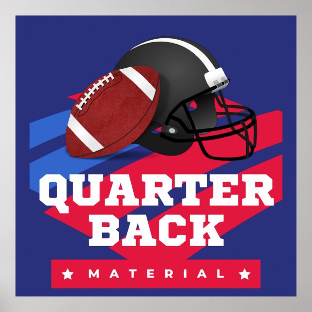 Póster Fútbol americano (Frente)