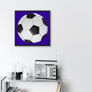 Póster Fútbol Americano o Fútbol Asociación Pequeño