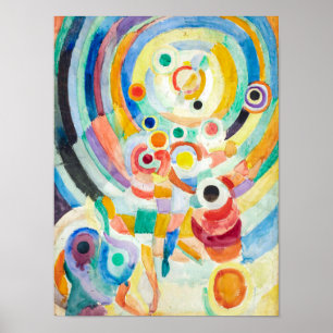 Póster Fútbol americano Robert Delaunay