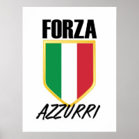 Fútbol Bandera de Forza Azzurri
