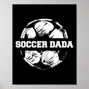 Póster Fútbol Dada Fútbol Ll Dividido Divertido Padre Fút