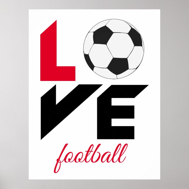 Póster Fútbol de amor (Frente)