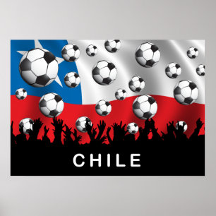 Póster Fútbol de Chile
