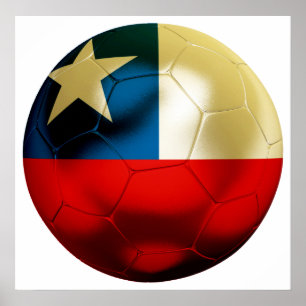 Póster Fútbol de Chile