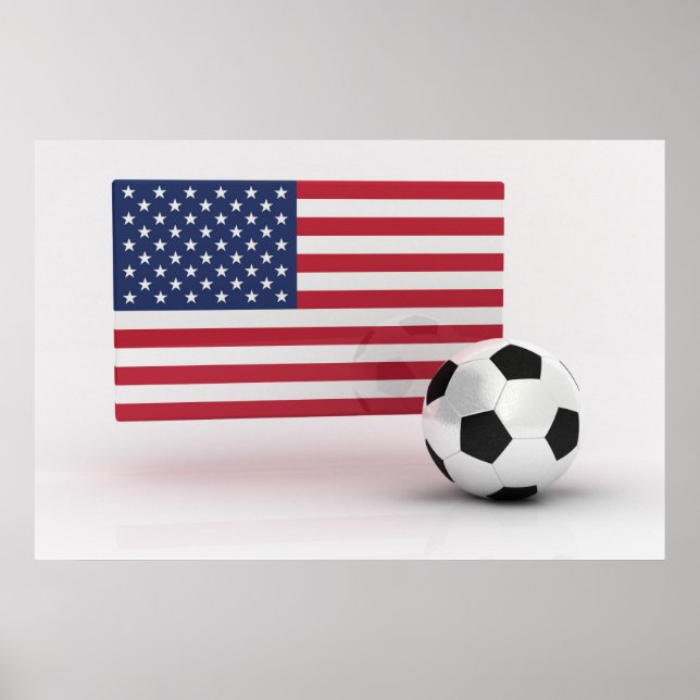 Póster Fútbol de Estados Unidos (Frente)