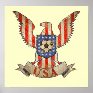 Póster Fútbol de Estados Unidos