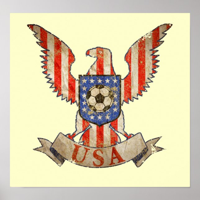 Póster Fútbol de Estados Unidos (Frente)