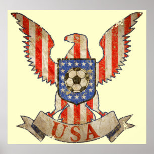 Póster Fútbol de Estados Unidos