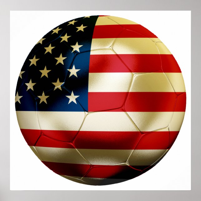 Póster Fútbol de Estados Unidos (Frente)