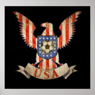 Póster Fútbol de Estados Unidos