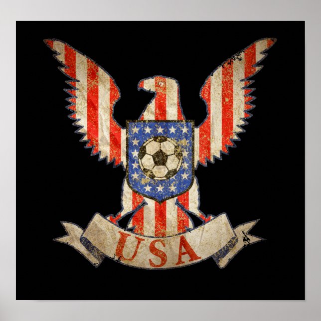 Póster Fútbol de Estados Unidos (Frente)