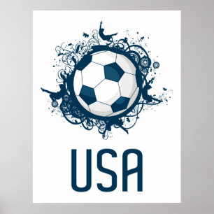 Póster Fútbol de Estados Unidos
