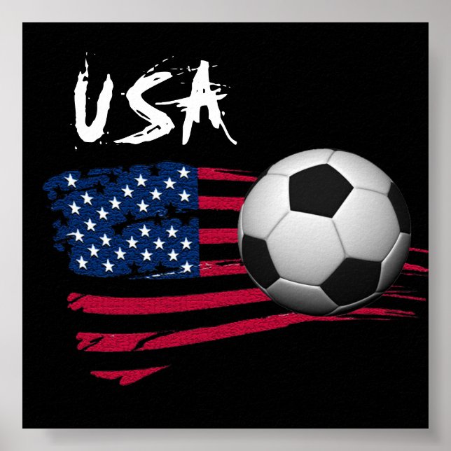 Póster Fútbol de Estados Unidos (Frente)