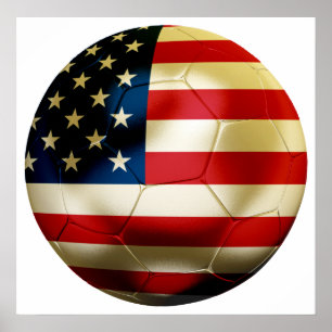 Póster Fútbol de los E.E.U.U.
