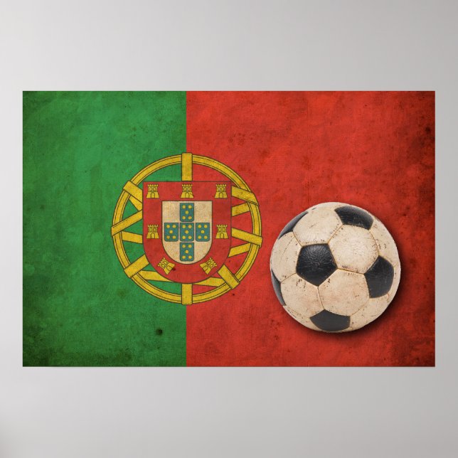 Póster Fútbol de Portugal (Frente)