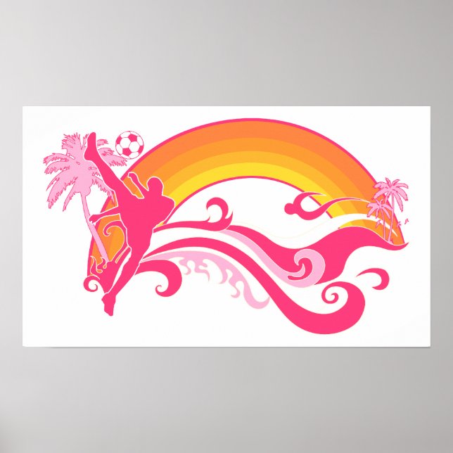 Póster fútbol de verano (Frente)