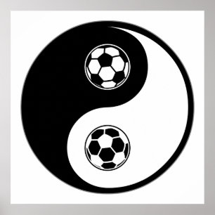 Póster Fútbol de Yin Yang