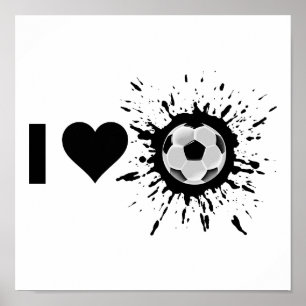Póster Fútbol del amor del explosivo I
