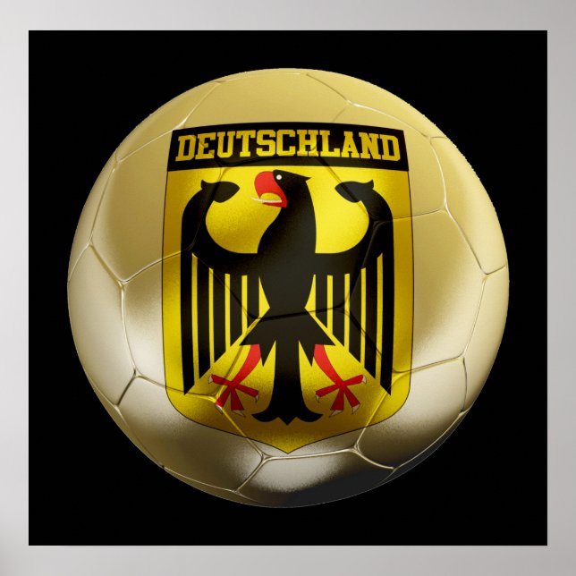 Póster Fútbol Deutschland1 (Frente)