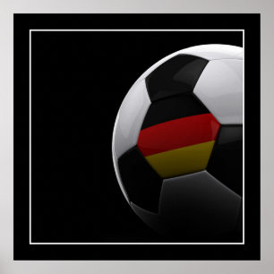 Póster Fútbol en Alemania - POSTER