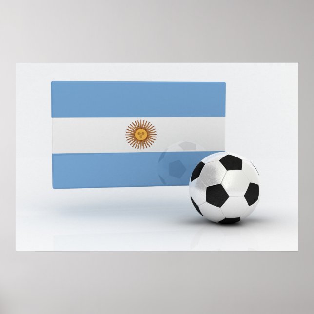 Póster Fútbol en Argentina (Frente)