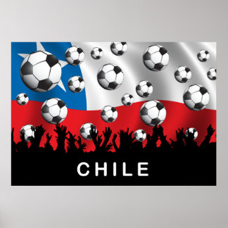 Póster Fútbol en Chile