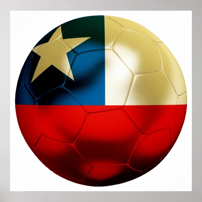 Póster Fútbol en Chile (Frente)