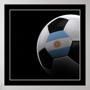 Póster Fútbol en la Argentina - POSTER