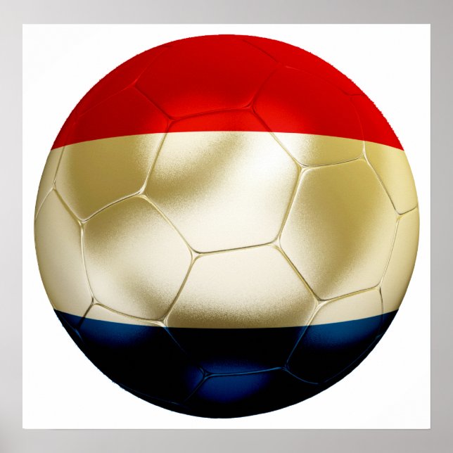 Póster Fútbol en los Países Bajos (Frente)