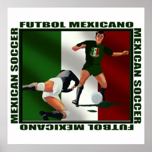 Póster Fútbol en México