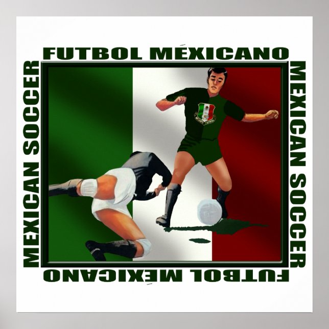 Póster Fútbol en México (Frente)