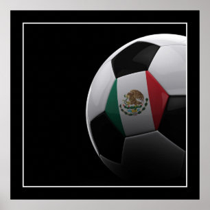 Póster Fútbol en México - POSTER