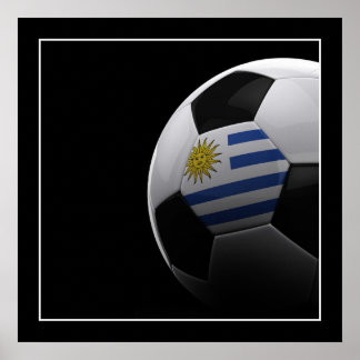 Póster Fútbol en Uruguay - POSTER
