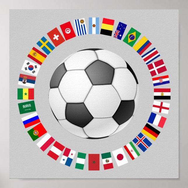 PÓSTER FÚTBOL FÚTBOL 2018 (Frente)