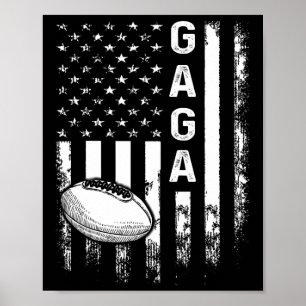 Póster Fútbol Gaga Jugador Deportivo Estados Unidos Hombr