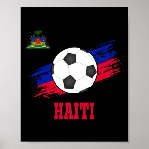 Póster Fútbol Haitiano Fútbol Haitiano Fútbol Haitiano 