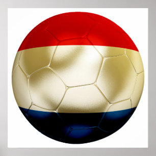Póster Fútbol holandés
