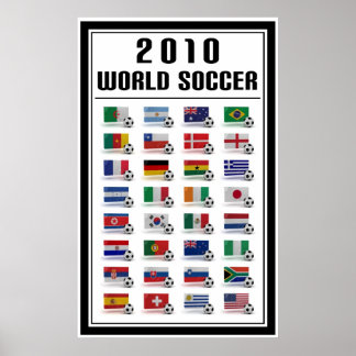 Póster Fútbol Mundial
