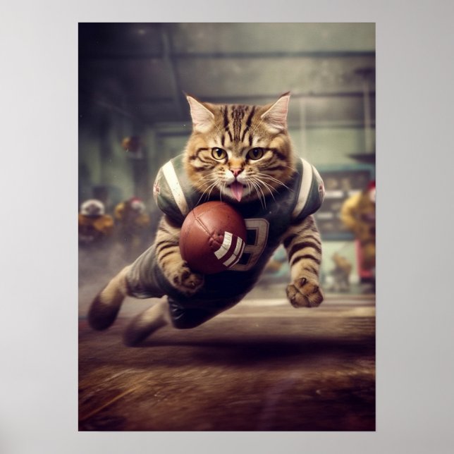 Póster Fútbol para jugar al gato - Retorno (Frente)