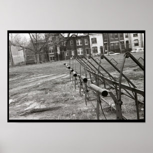 Póster fútbol para niños pobres