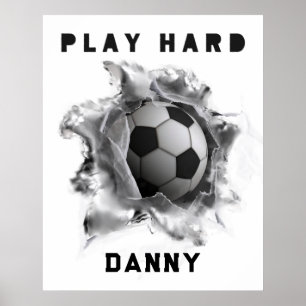 Póster Fútbol personalizado