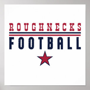 Póster Fútbol Roughnecks