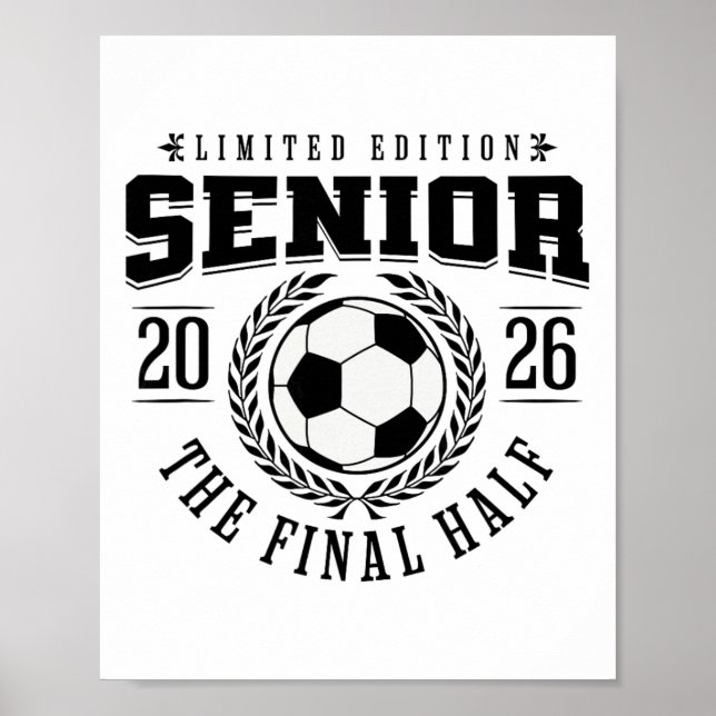 Póster Fútbol Senior 2026 La Última Mitad  (Frente)