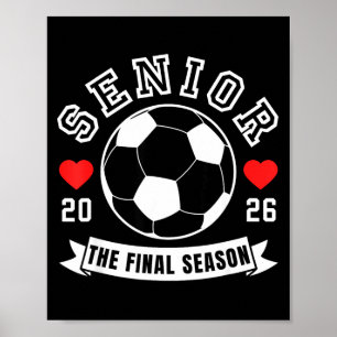 Póster Fútbol senior 2026 la última temporada tripulación