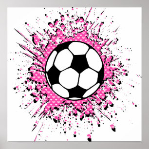 Póster fútbol splatz