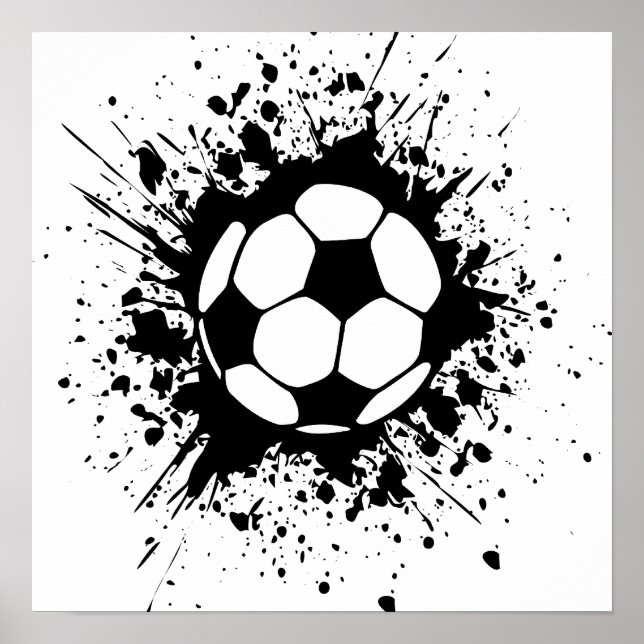 Póster fútbol splatz (Frente)