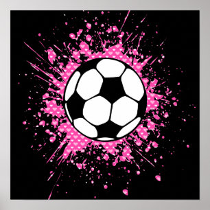 Póster fútbol splatz