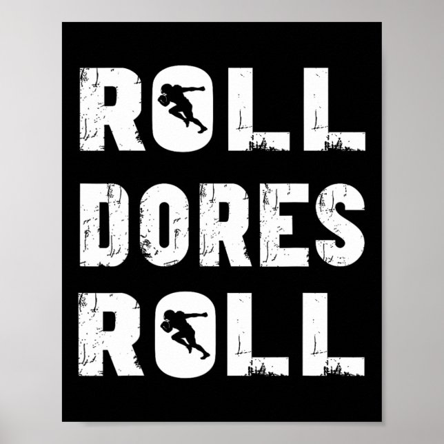 Póster Fútbol Vanderbilt Roll Dores Roll  (Frente)