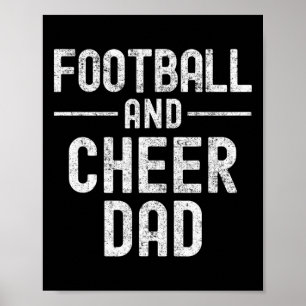 Póster Fútbol y animar papá animación