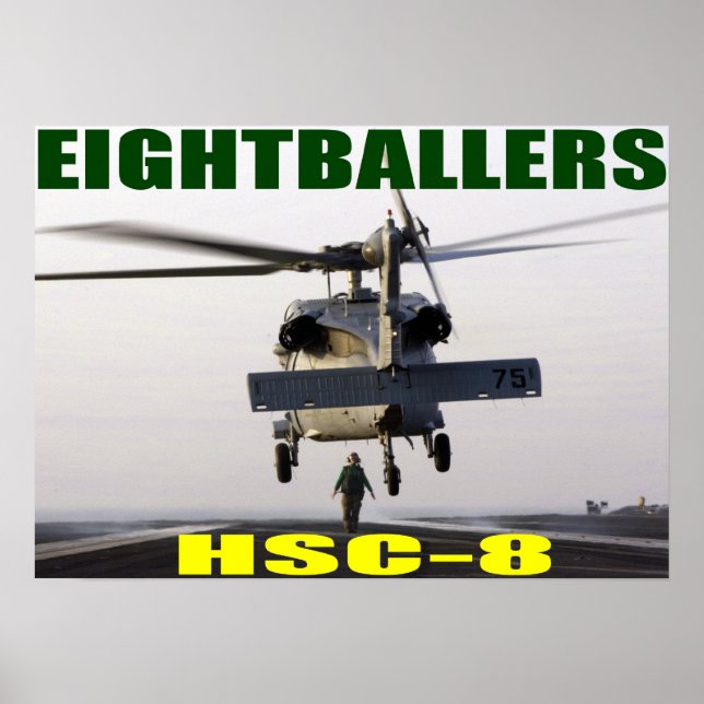 Póster Futbolistas del HSC-8 (Frente)